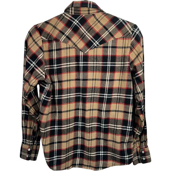 Ely Cattleman Womens Pearl Snap Button Down Shirt Sz L - Picture 2 of 9